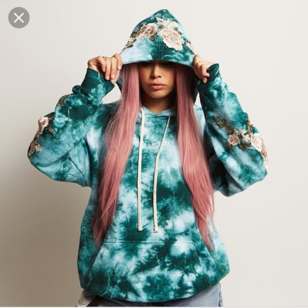 Civil Regime Green Marble Hoodie